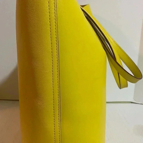 Rebecca Minkoff large yellow tote handbag - Picture 3 of 16